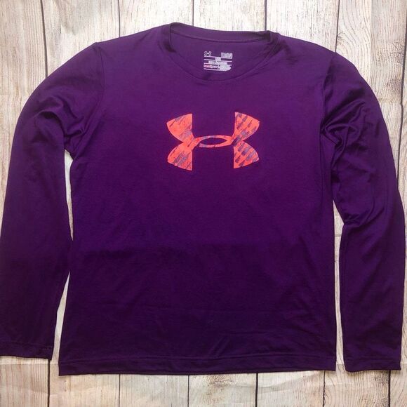 NWOT Youth Large Under Armour Heat Gear Baselayer Performance Shirt - Picture 1 of 6